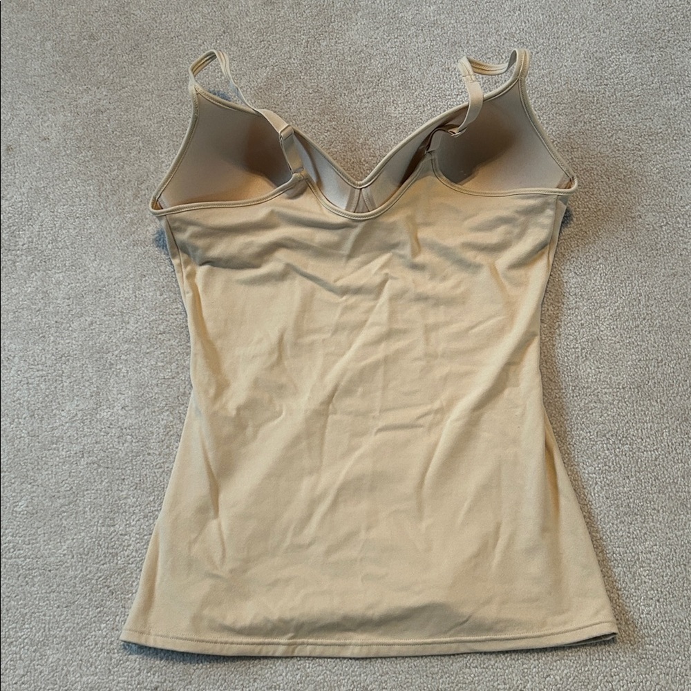 Maidenform Nude Shaping Camisole with Built-In Support - Picture 3 of 6